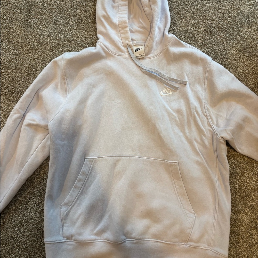 Nike Men's Light Blue Hoodie